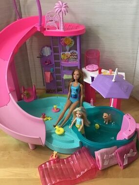 2025 Barbie Pool and Dolls